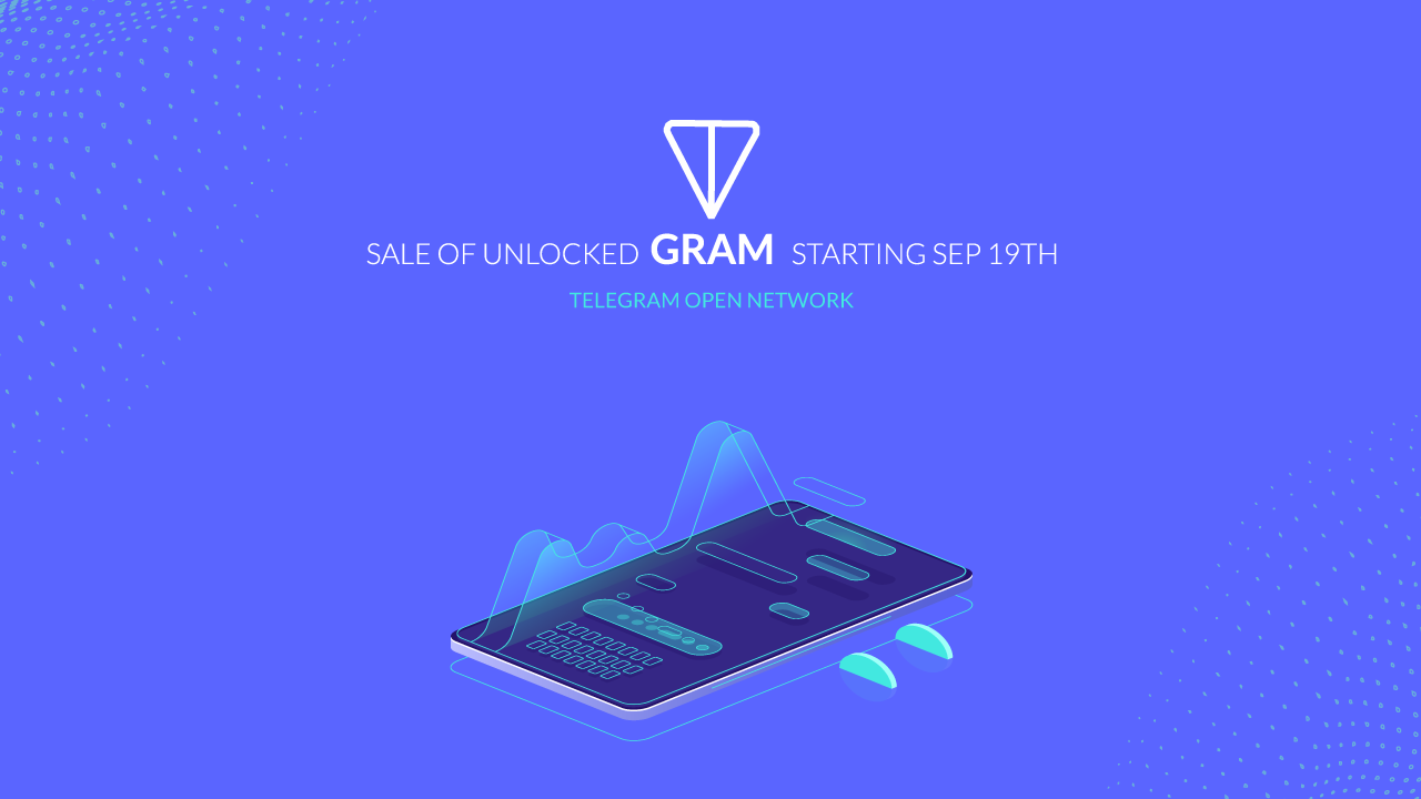 TON's Gram Token Available on Sep 19th at ATAIX