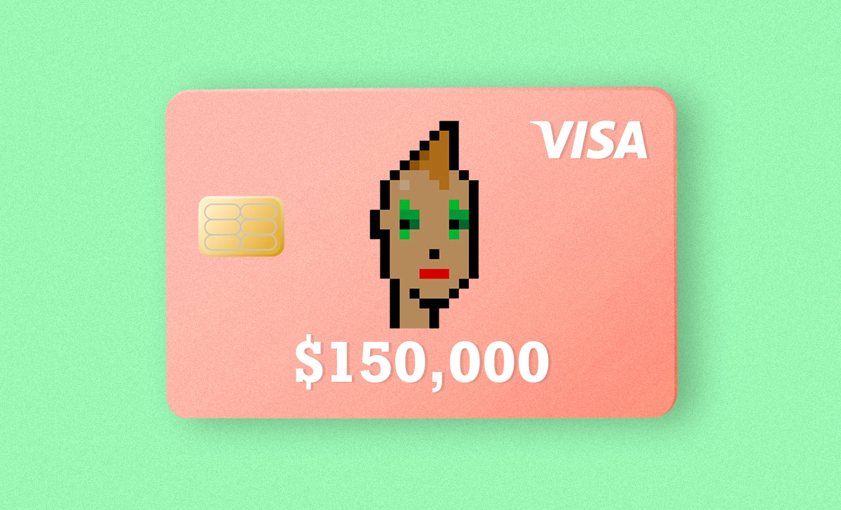 Visa Just Bought a $150,000 CryptoPunk
